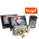 Комплект: беспроводной домофон и электромеханический замок KiVOS-7 (1+2+AX042)